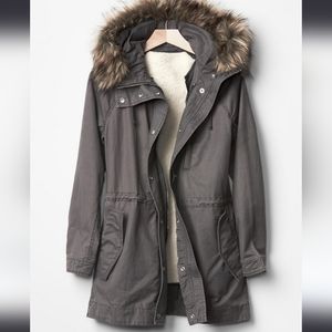 Gap Sherpa Lined Parka